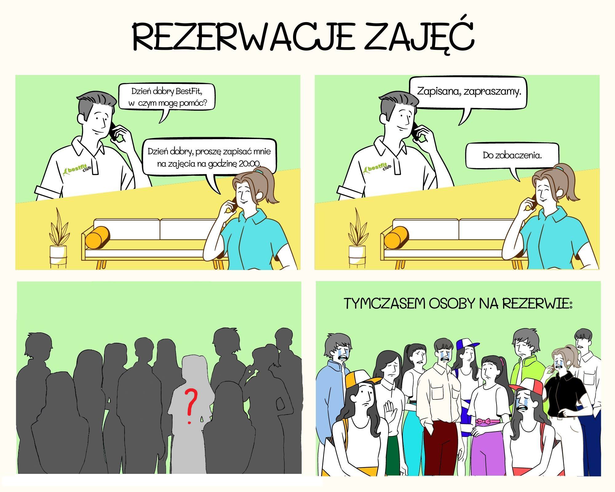 odwołuj rezerwacje
